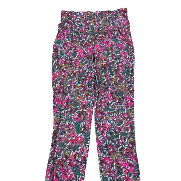 LULULEMON Base Pace High-Rise Fleece Tight 28" Size 6 Floral Electric Multi - Picture 5 of 9